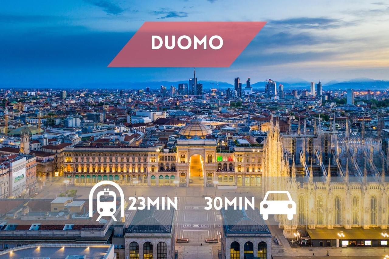 Duomo-Sesto M1 Relax Campari Wi-Fi & Netflix Lägenhet Sesto San Giovanni Exteriör bild