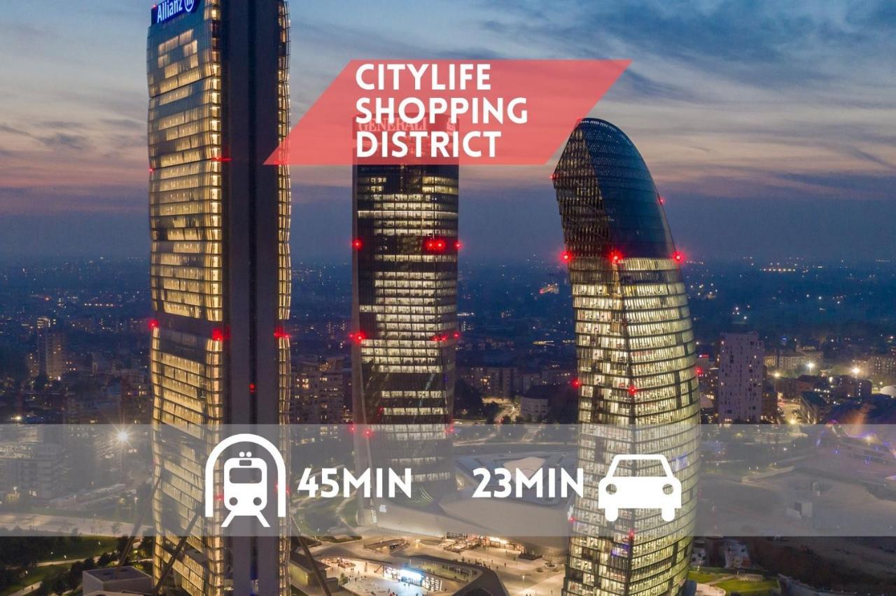 Duomo-Sesto M1 Relax Campari Wi-Fi & Netflix Lägenhet Sesto San Giovanni Exteriör bild